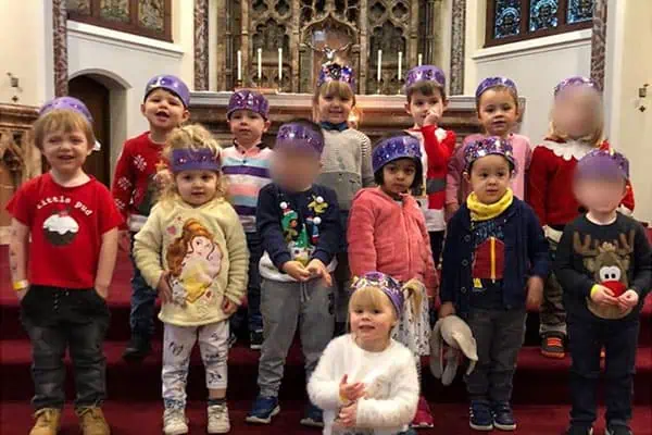 St Vincent's Church Visit From Monkey Puzzle Altrincham